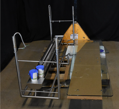 PREMIER COUNTER MOUNTED FOOD WARMER TEMPERED GLASS SHIELD 68 x 21 x 20  FREESHIP