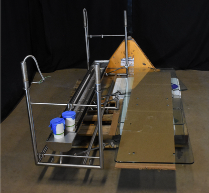 PREMIER COUNTER MOUNTED FOOD WARMER TEMPERED GLASS SHIELD 68 x 21 x 20  FREESHIP