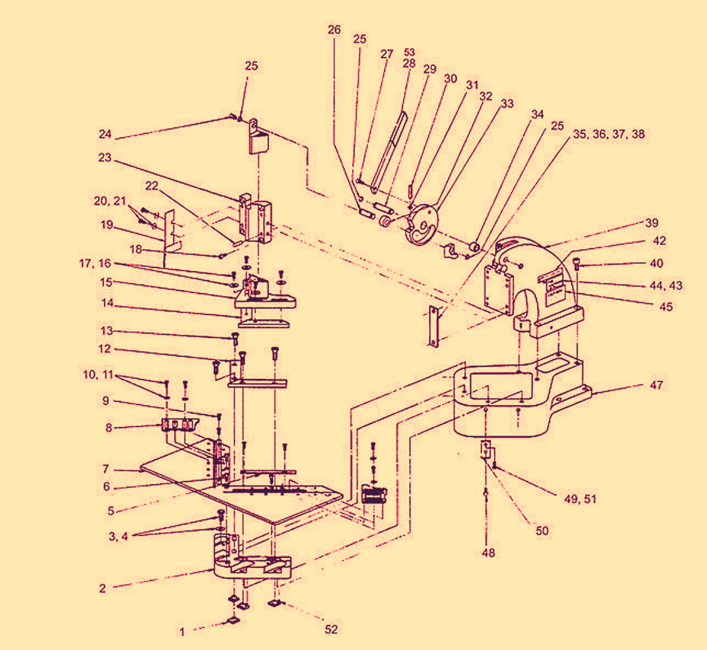 DI-ACRO® NUMBER 2 TAB NOTCHER PRESS BONUSORIGINAL BASE 90DAYWARRANTY WATCH VIDEO