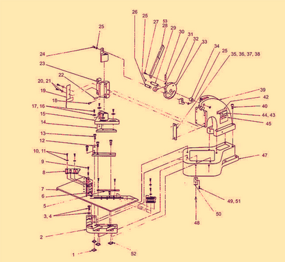 DI-ACRO® NUMBER 2 TAB NOTCHER PRESS BONUSORIGINAL BASE 90DAYWARRANTY WATCH VIDEO