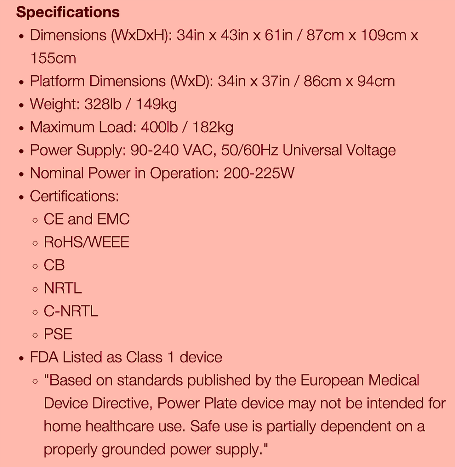 90DAYWARRANTY POWER PLATE® NEXT GENERATION VIBRATION EXERCISE MACHINE WATCHVIDEO