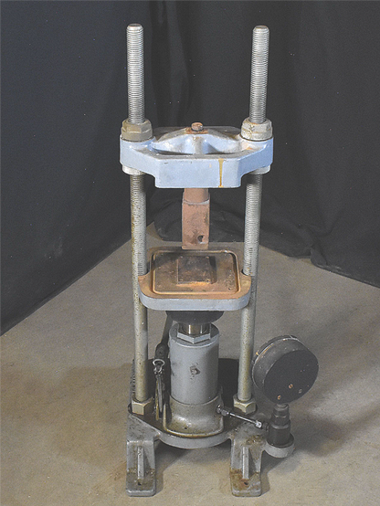 FRED S CARVER Model B 24 TON LABORATORY PRESSURE PRESS 90DAYWARRANTY FREE SHIP