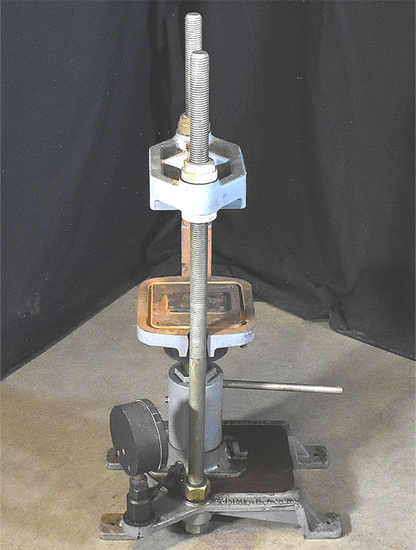 FRED S CARVER Model B 24 TON LABORATORY PRESSURE PRESS 90DAYWARRANTY FREE SHIP