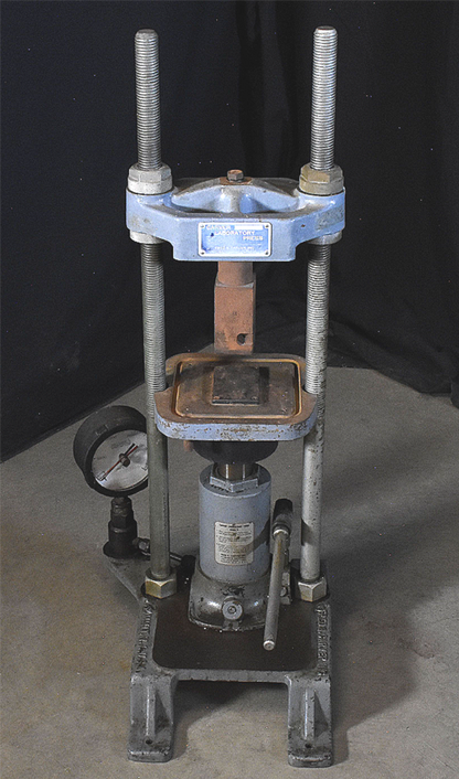 FRED S CARVER Model B 24 TON LABORATORY PRESSURE PRESS 90DAYWARRANTY FREE SHIP