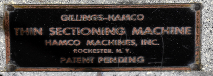 WARRANTY HAMCO THIN SECTION MINERALOGY PETROGRAPHIC MACHINE WATCH VIDEO FREESHIP