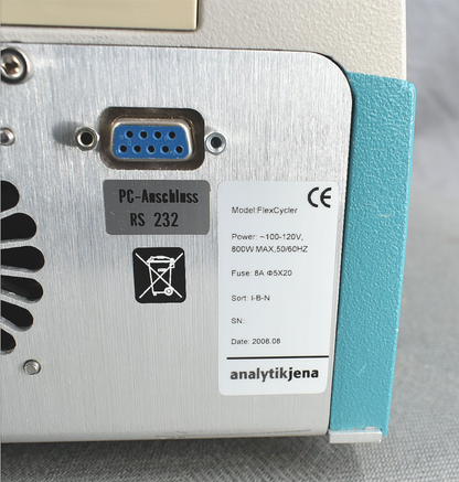 ANALYTIK JENA FLEXCYCLER PCR THERMAL CYCLER with Operation Manual FREE SHIP