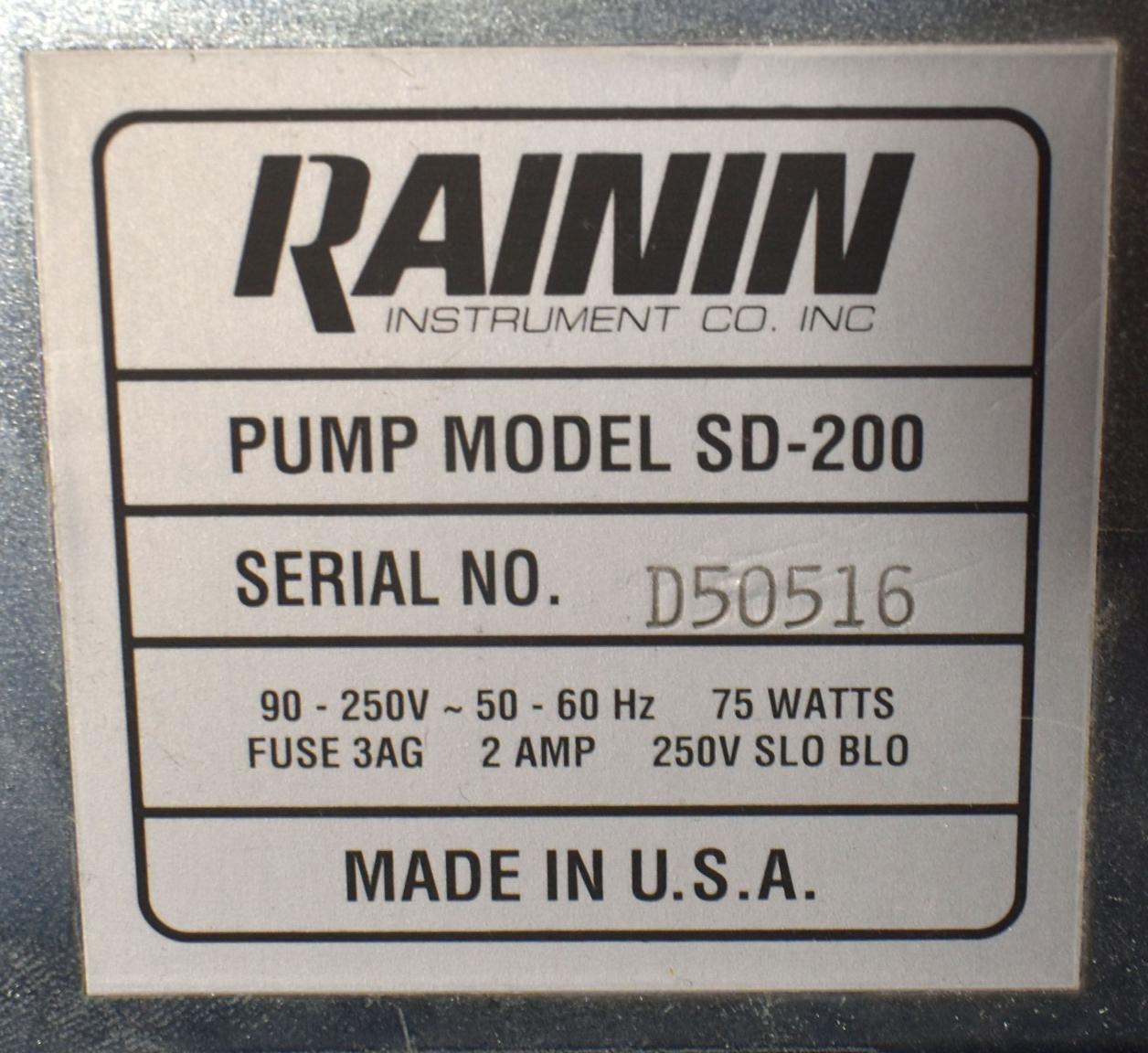 RAININ 200 FREE SHIP