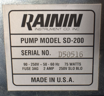 RAININ 200 FREE SHIP