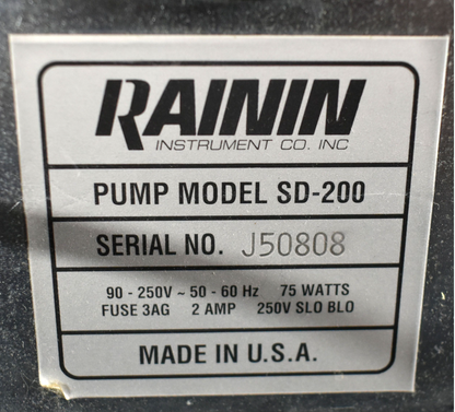 RAININ 200 FREE SHIP