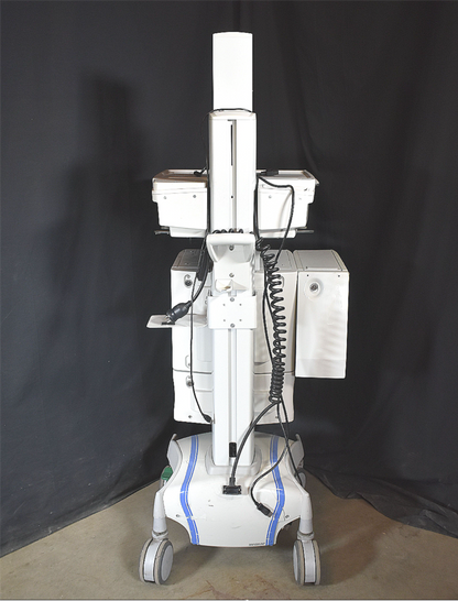 CAPSA HEALTHCARE M38e MEDICAL WORKSTATION SAFETY STORAGE 9BINPOWER LOCKABLE CART