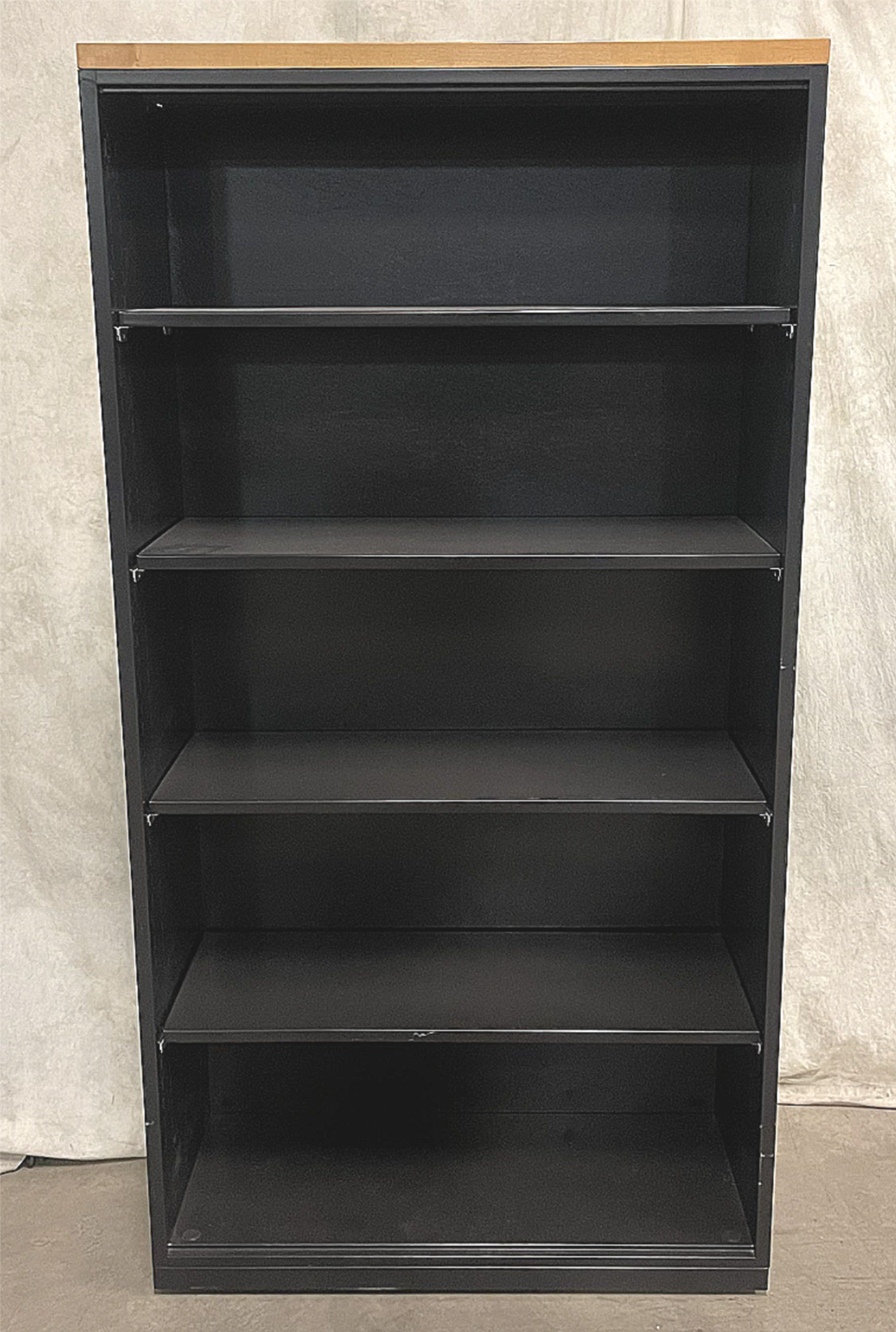 HERMAN MILLER VENEER WOOD LOCKABLE w/KEY 5 DRAWER LATERAL FILE CABINET FREE SHIP