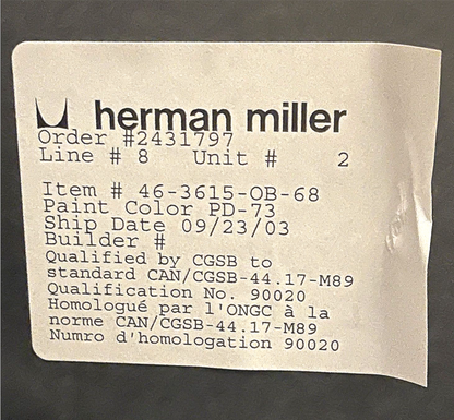 HERMAN MILLER VENEER WOOD LOCKABLE w/KEY 5 DRAWER LATERAL FILE CABINET FREE SHIP