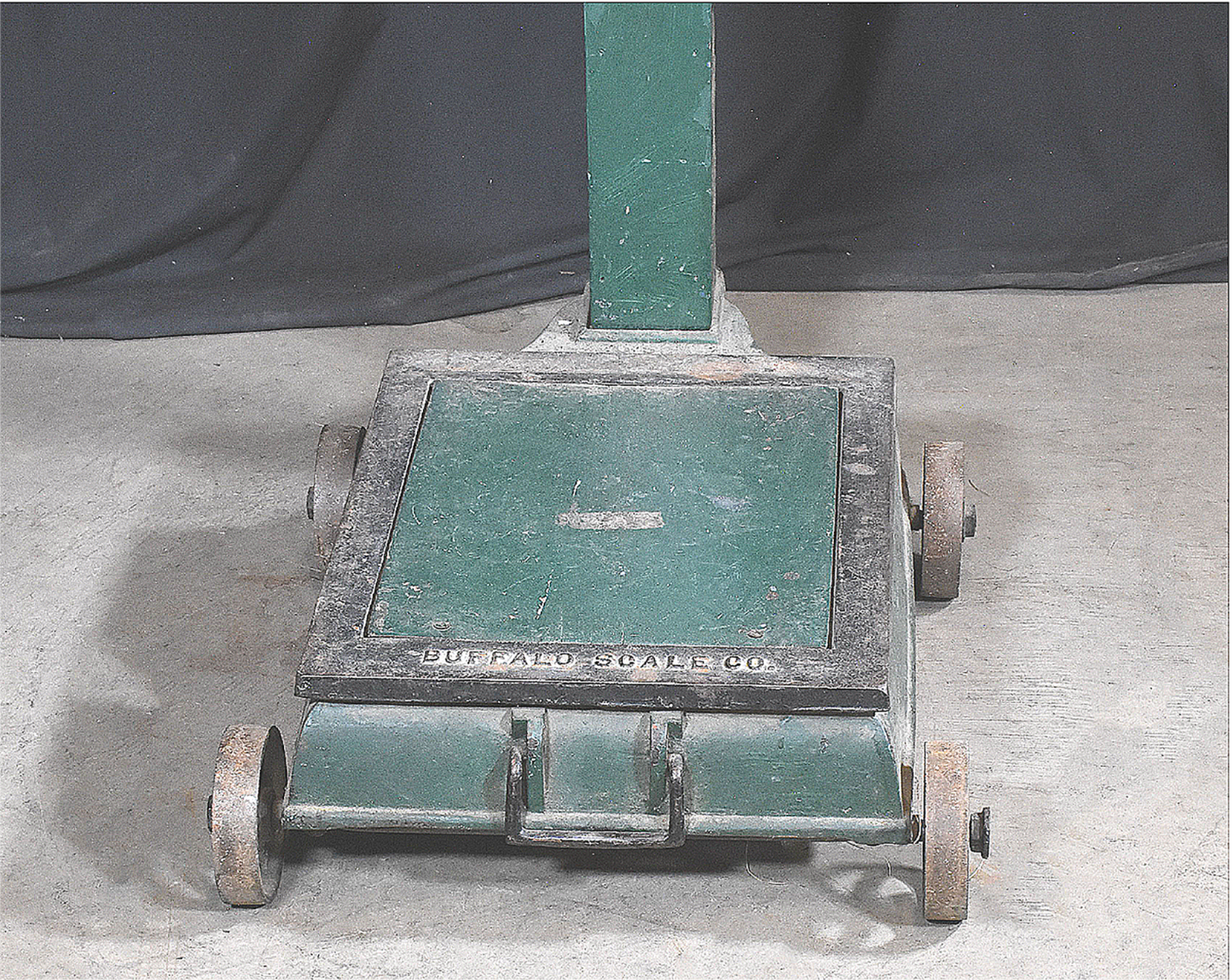 VINTAGE BUFFALO PLATFORM GRAIN SCALE Co. BEAM SCALE BALANCE & WEIGHTS FREE SHIP