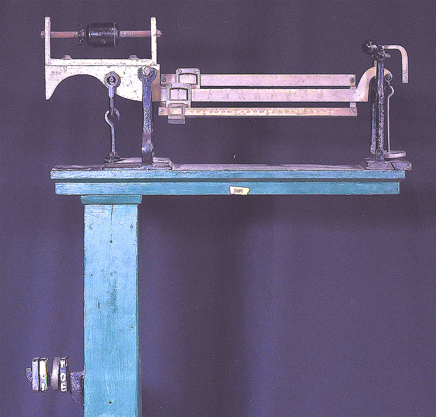 VINTAGE BUFFALO PLATFORM GRAIN SCALE Co. BEAM SCALE BALANCE & WEIGHTS FREE SHIP