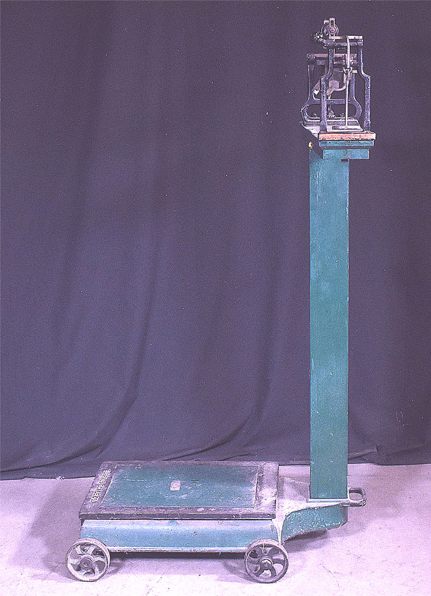 VINTAGE BUFFALO PLATFORM GRAIN SCALE Co. BEAM SCALE BALANCE & WEIGHTS FREE SHIP