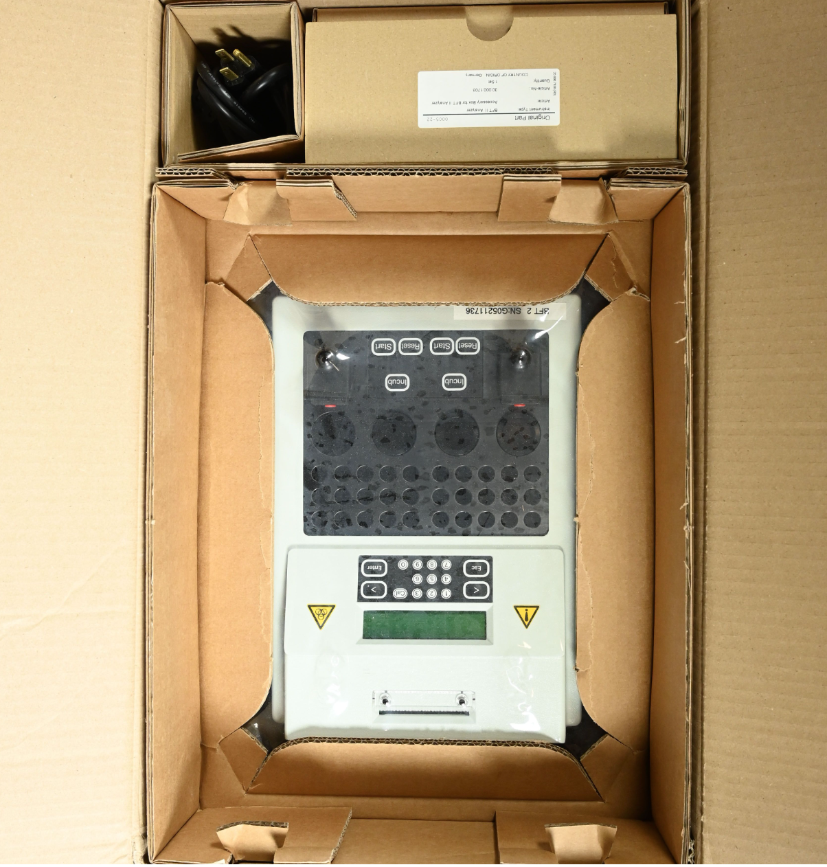 SIEMENS BFT II ANALYZER CLOT DETECTING TURBODENSITOMETRIC COAGULOMETER FREE SHIP