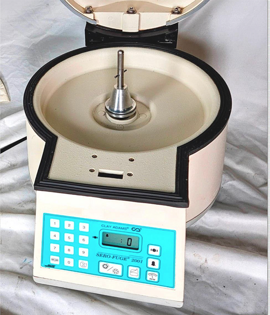 100% 90-DAY-WARRANTY CLAY ADAMS 2001 CENTRIFUGE NO ROTOR FREE SHIP WATCH VIDEO