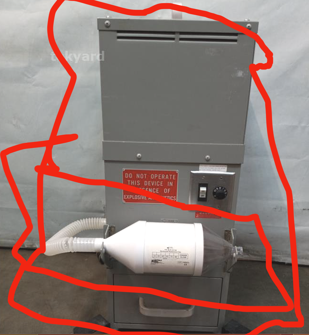 FISHER SCIEN SMOKE DETECTOR120-DAY-WARRANTY FREE SHIP