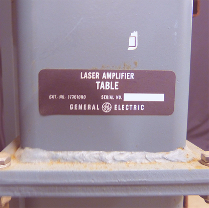 GENERAL ELECTRIC WELDING SHOP TOOL WELD TABLE 46" W x 36" D x 42".5' H FREE SHIP