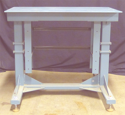 GENERAL ELECTRIC WELDING SHOP TOOL WELD TABLE 46" W x 36" D x 42".5' H FREE SHIP