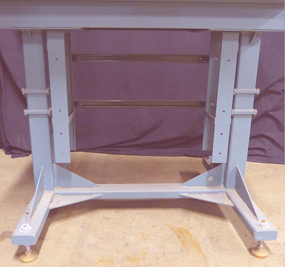 GENERAL ELECTRIC WELDING SHOP TOOL WELD TABLE 46" W x 36" D x 42".5' H FREE SHIP