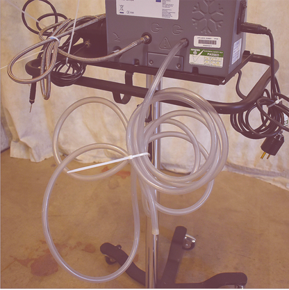 KEELER 2509-P-1000 CRYOMATIC CRYOSURGICAL PROBE REMOTE & CART WARRANTY FREE SHIP