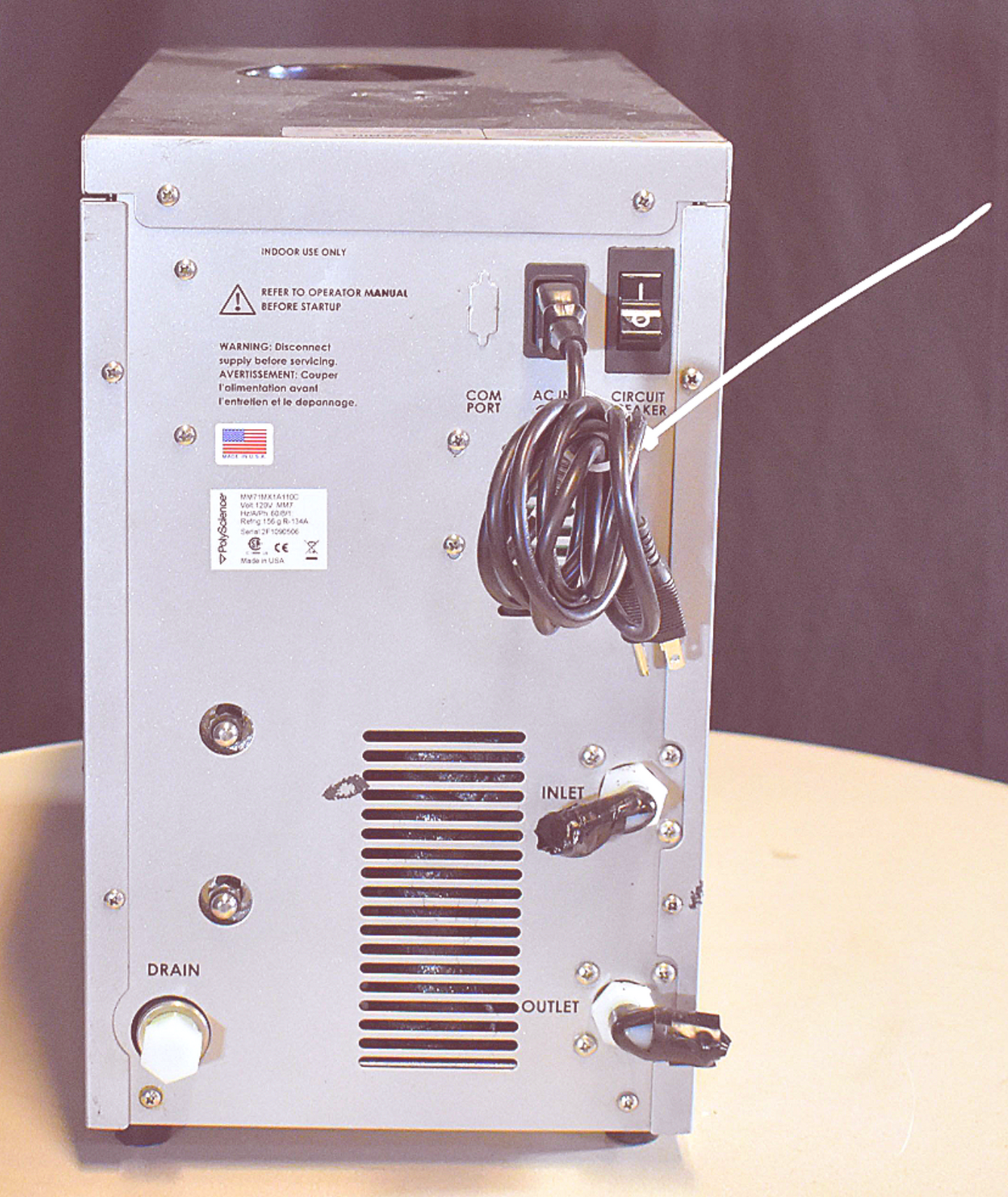 POLYSCIENCE MM7 BENCHTOP CHILLER CENTRIFUG PUMP 13.2L/min 90DAYWARRANTY FREESHIP