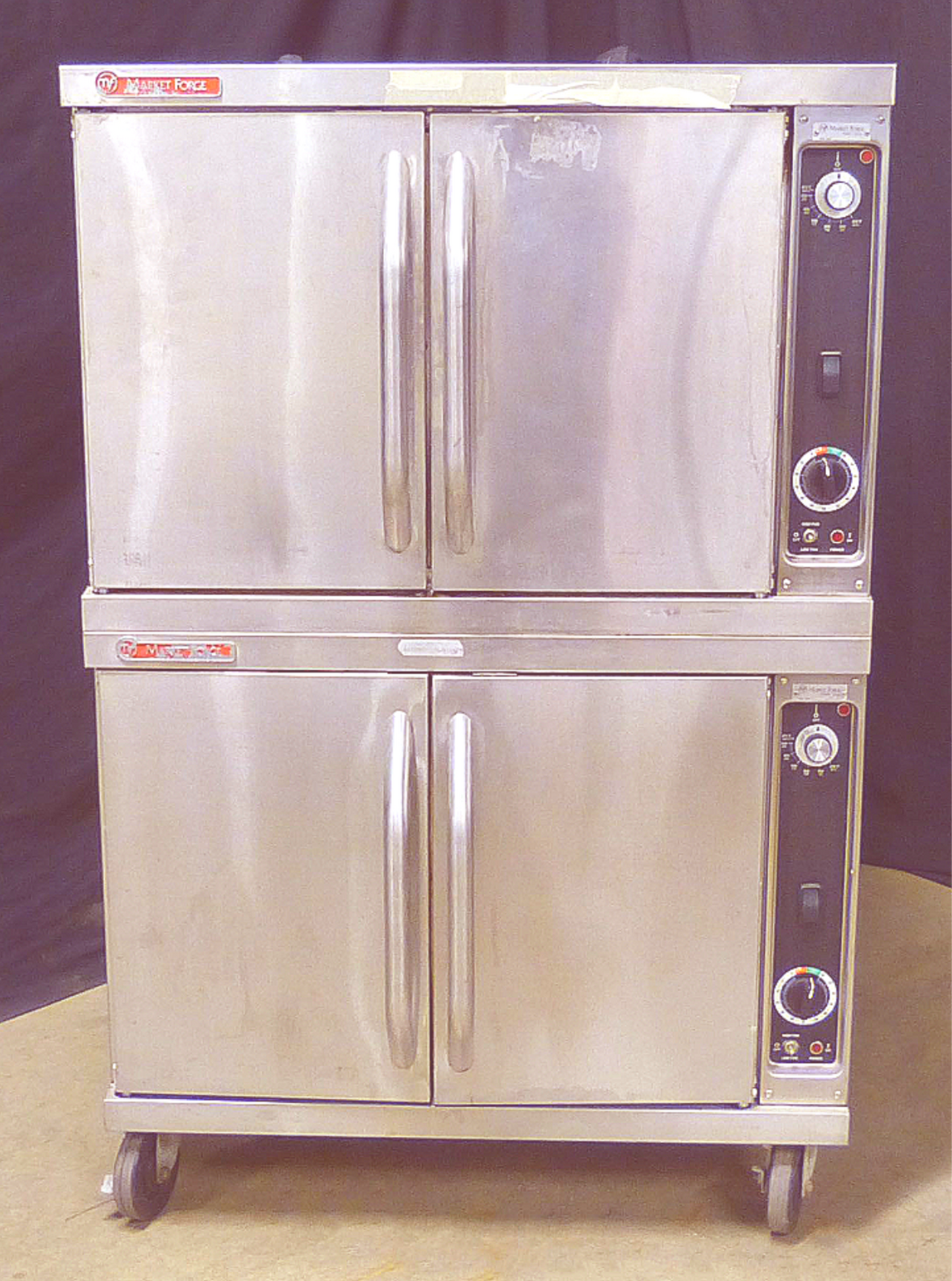 PAIR MARKET FORGE 2692PHE 1PHASE ELECTRIC CONVECTION OVEN 90DAYWARRANTY FREESHIP