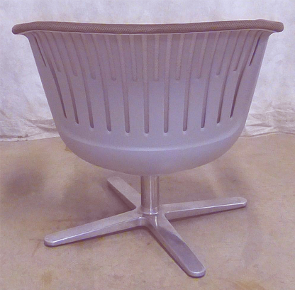 PAIR STEELCASE i2i CONTEMPORARY ACCENT SWIVEL ROOT BEER OFFICE CHAIRS with ARMS