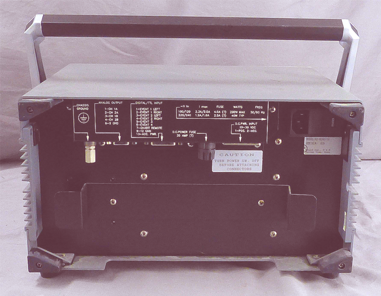 GOULD EasyGraf TA240 CHART THERMAL ARRAY RECORDER 90DAYWARRANTY FREE SHIPPING