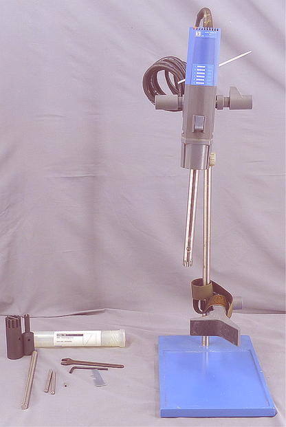 IKA T25 BASIC HOMOGENIZER MIXER w STAND MANY EXTRAS WARRANTY FREESHIP WATCHVIDEO