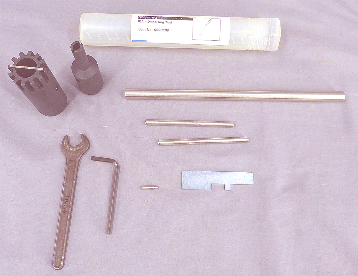 IKA T25 BASIC HOMOGENIZER MIXER w STAND MANY EXTRAS WARRANTY FREESHIP WATCHVIDEO