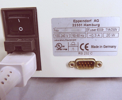 EPPENDORF BIO PHOTOMETER 6131 230, 260, 280, 320, 562,595nm <0.1nm 90DAYWARRANTY