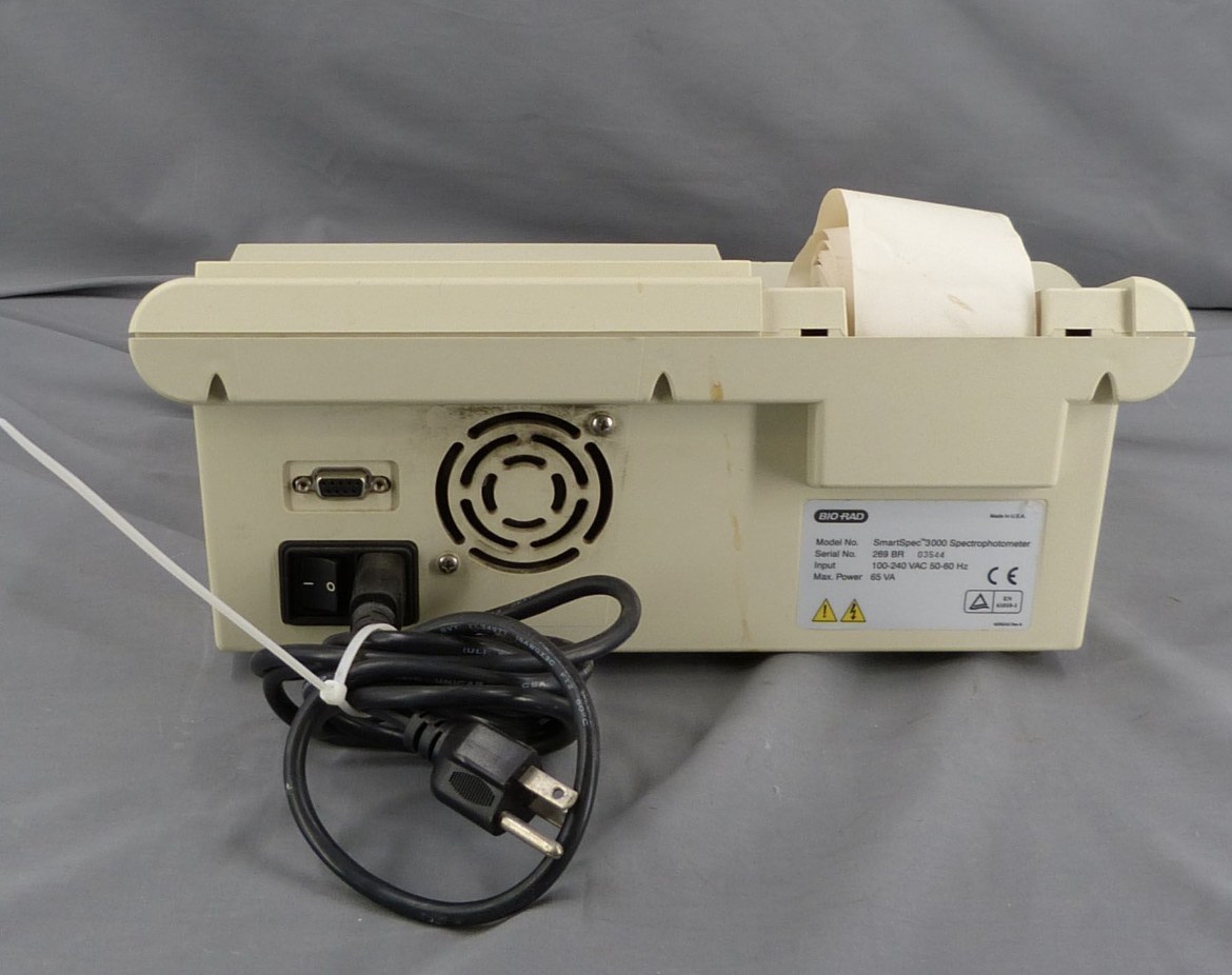 BioRad SmartSpec 3000 Spectrophotometer 200 to 800nm ±2 nm 90DAYWARRANTY