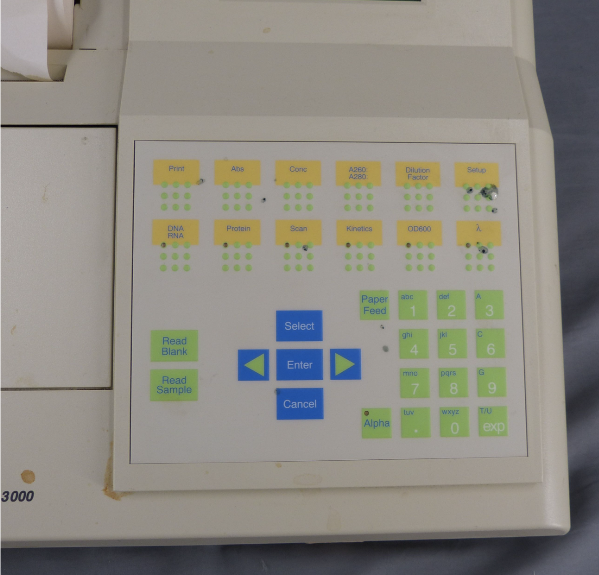BioRad SmartSpec 3000 Spectrophotometer 200 to 800nm ±2 nm 90DAYWARRANTY