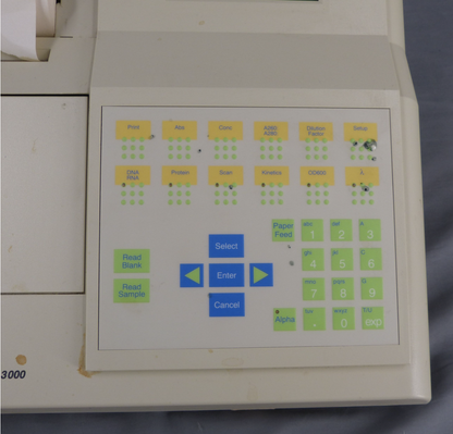 BioRad SmartSpec 3000 Spectrophotometer 200 to 800nm ±2 nm 90DAYWARRANTY