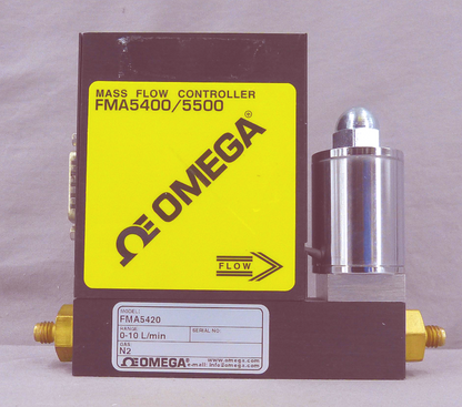 OMEGA FMA5420 N2 0-10 L/min MASS FLOW CONTROLLER NITROGEN 90DAYWARRANTY