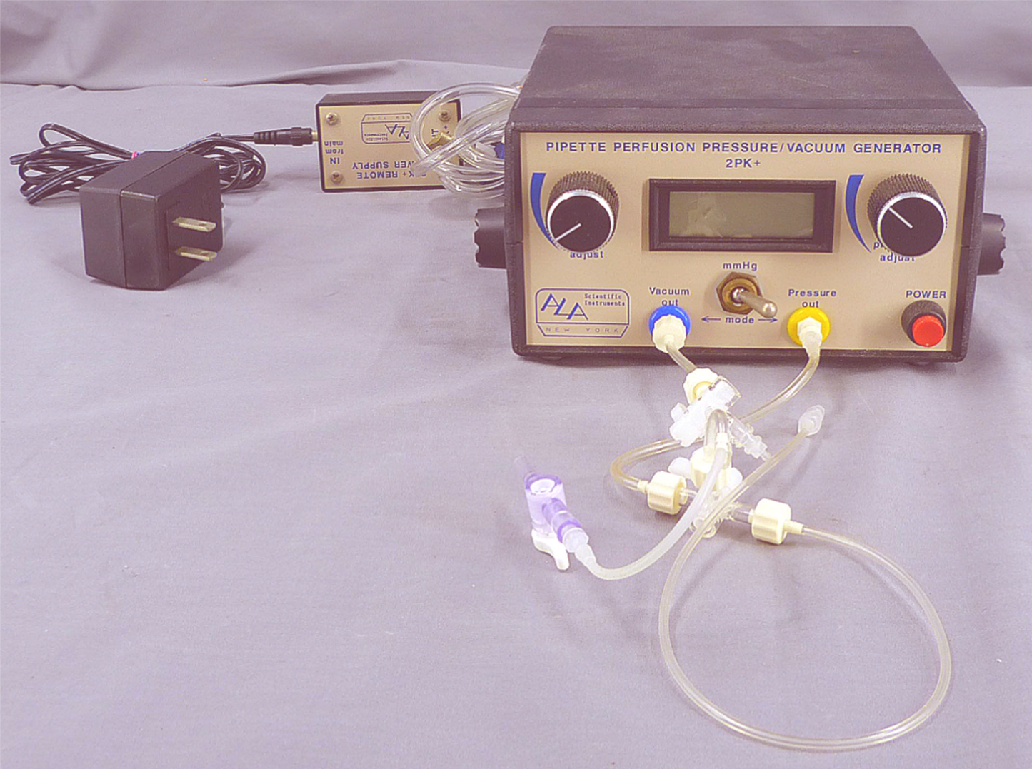 ALA 2PK+ PIPETTE WHOLE CELL PERFUSION PRESSURE VACUUM GENERATOR 90-DAY-WARRANTY