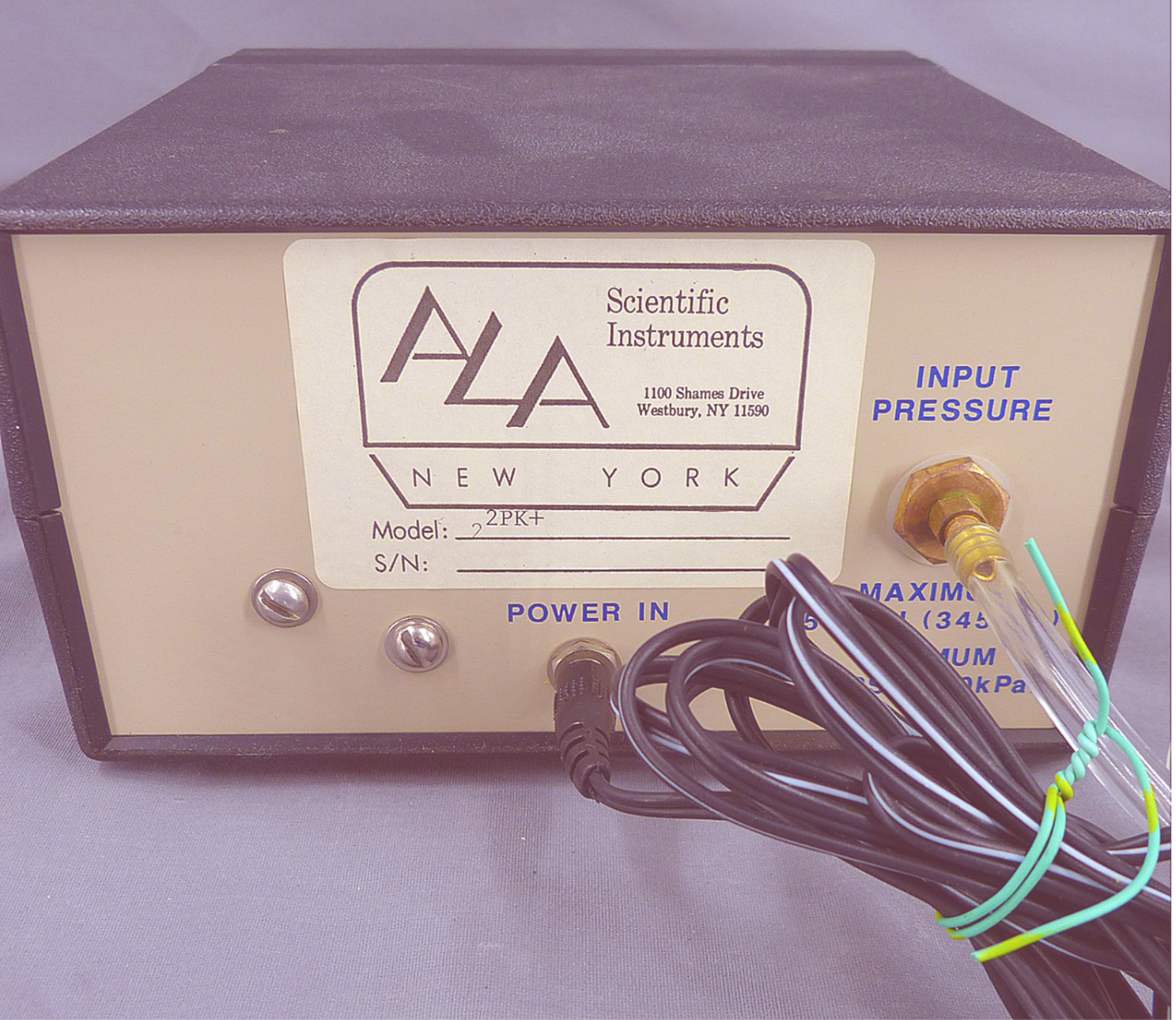 ALA 2PK+ PIPETTE WHOLE CELL PERFUSION PRESSURE VACUUM GENERATOR 90-DAY-WARRANTY