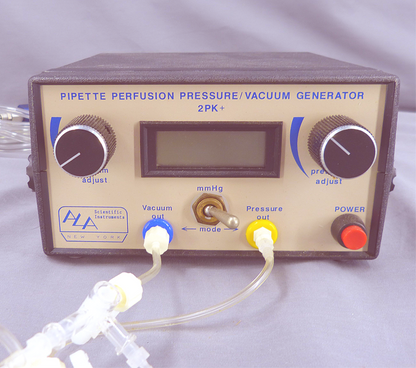 ALA 2PK+ PIPETTE WHOLE CELL PERFUSION PRESSURE VACUUM GENERATOR 90-DAY-WARRANTY