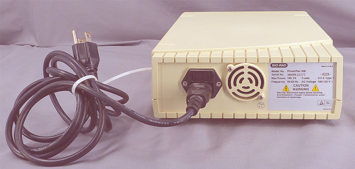 BIORAD POWERPAC 300 ELECTROPHORESIS POWER SUPPLY 90-DAY-WARRANTY FREE SHIP