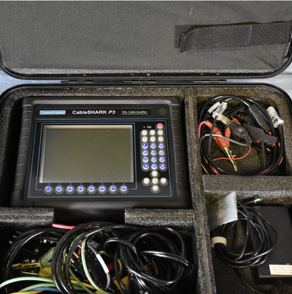 CONSULTRONICS EXFO CableSHARK P3 NETWORK VF/DSL CABLE QUALIFIER 90-DAY-WARRANTY