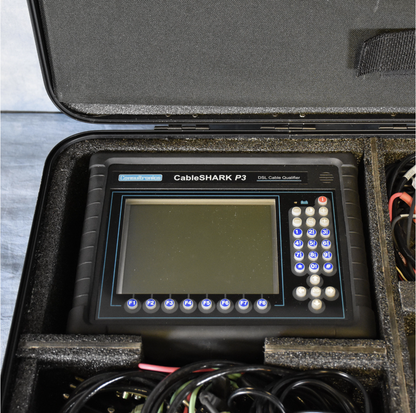 CONSULTRONICS EXFO CableSHARK P3 NETWORK VF/DSL CABLE QUALIFIER 90-DAY-WARRANTY