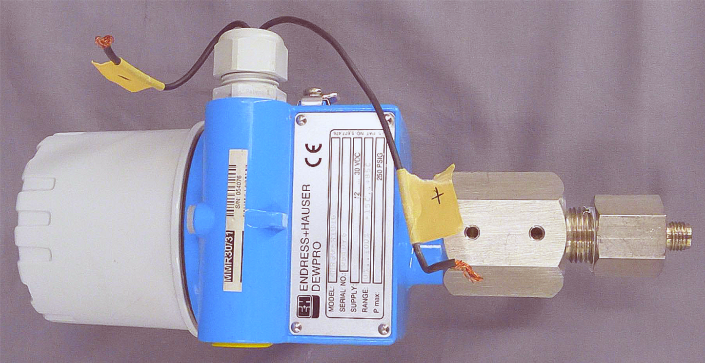ENDRESS+HAUSER MMR30 REFRIGERATION MOISTURE DEWPOINT TRANSMITTER 90-DAY-WARRANTY