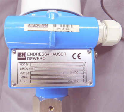 ENDRESS+HAUSER MMR30 REFRIGERATION MOISTURE DEWPOINT TRANSMITTER 90-DAY-WARRANTY
