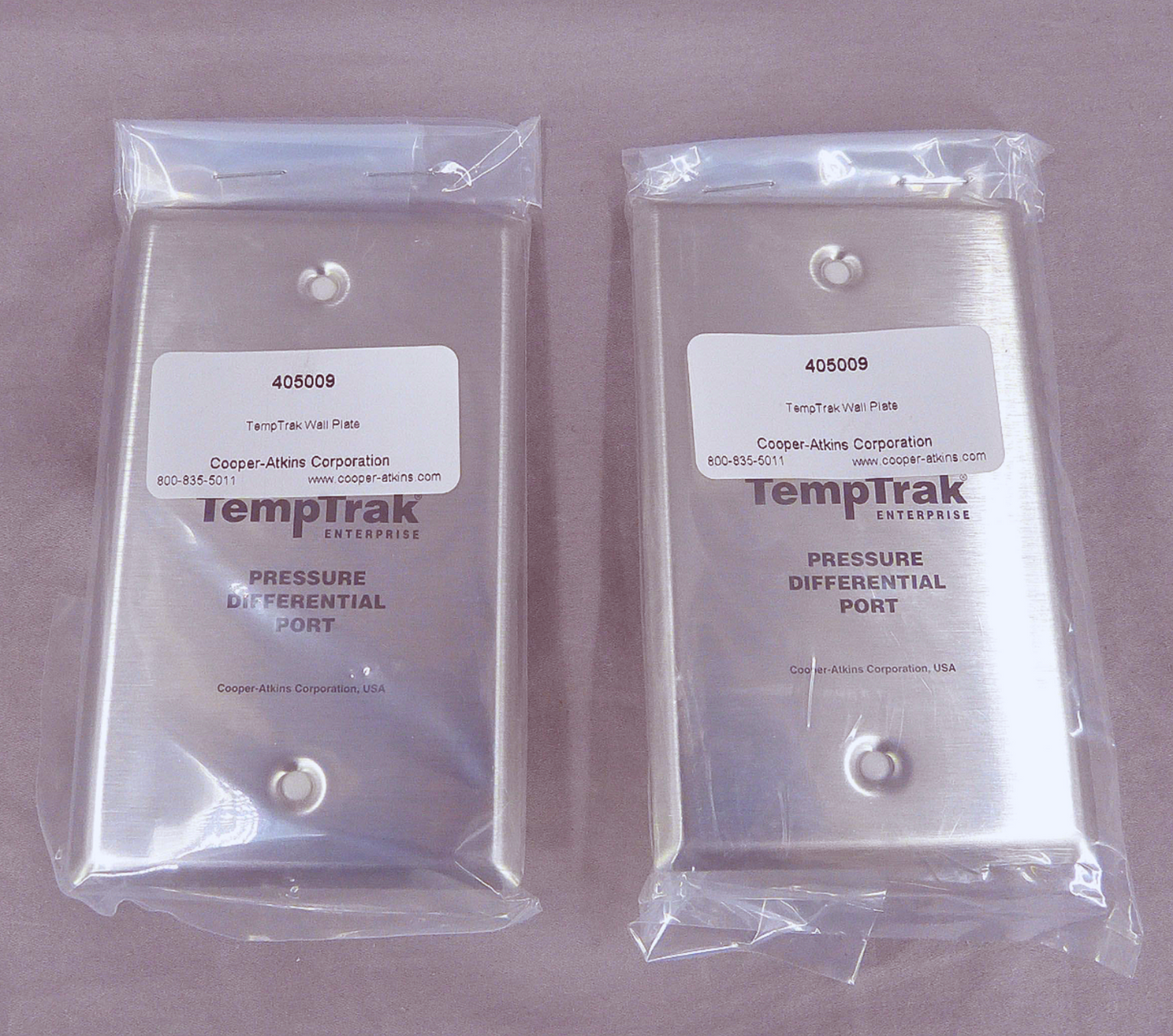 TEMPTRAK ENTERPRISE 10108-01 PRESSURE DIFFERENTIAL MONITOR TRANSMETER WARRANTY