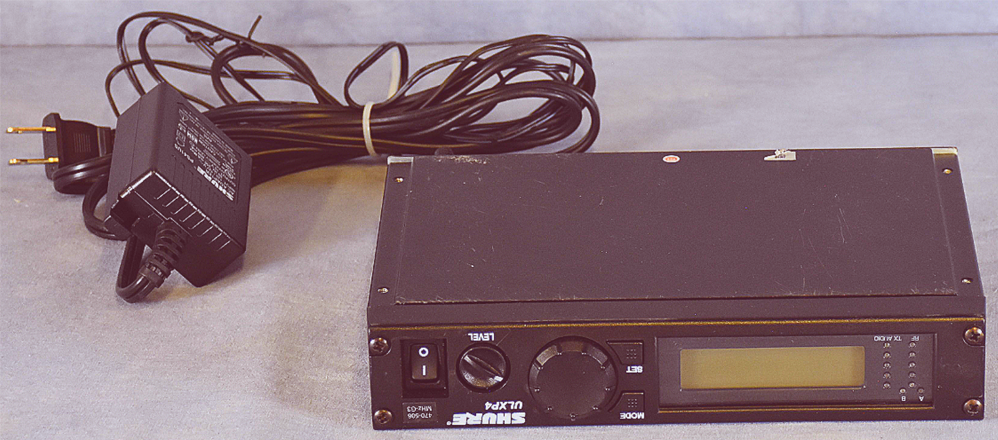 SHURE ULXP4 SINGLE RECEIVER with POWER SUPPLY 90-DAY-WARRANTY FREE SHIPPING