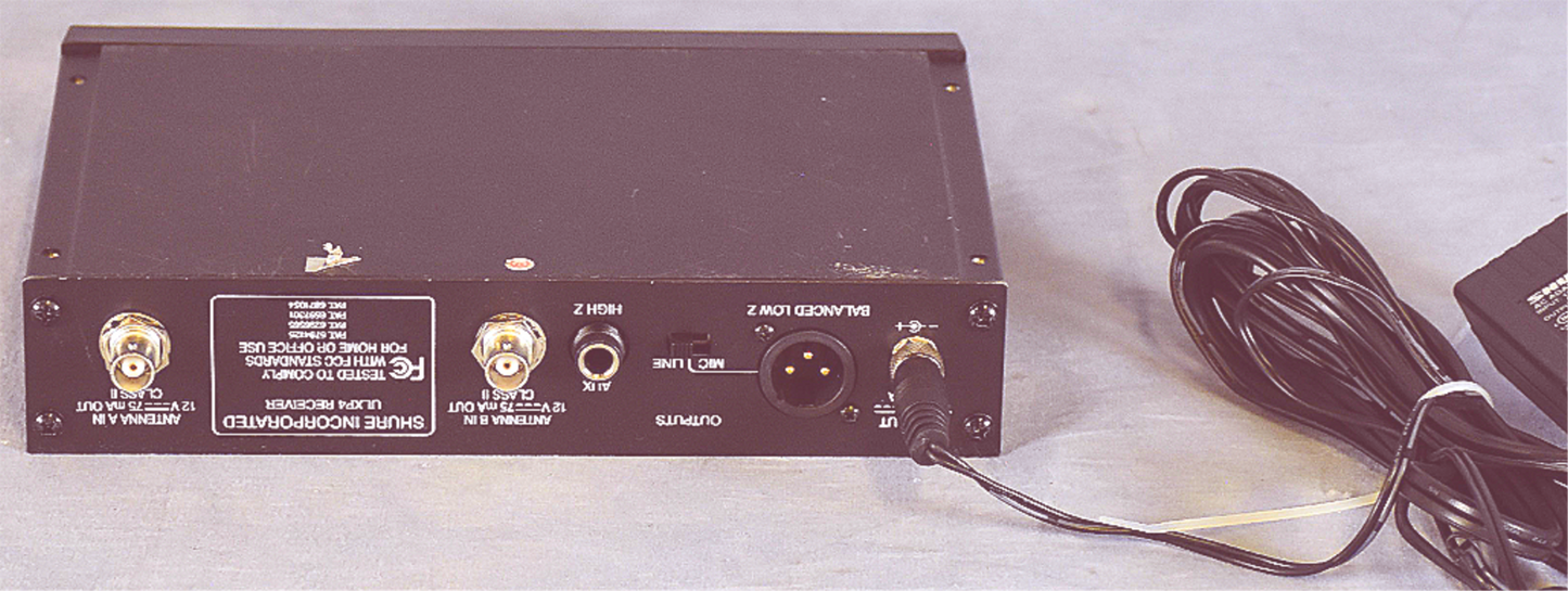 SHURE ULXP4 SINGLE RECEIVER with POWER SUPPLY 90-DAY-WARRANTY FREE SHIPPING