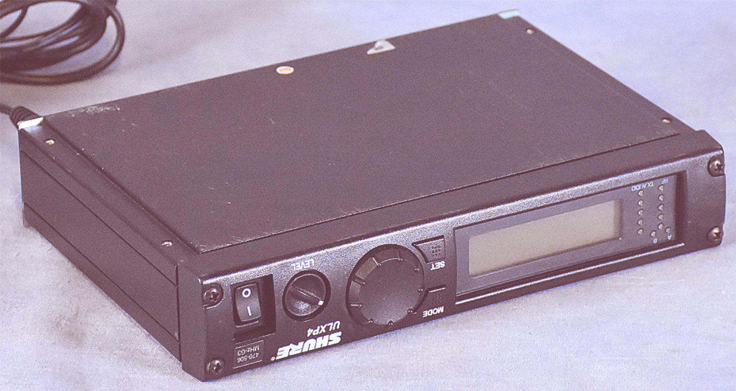SHURE ULXP4 SINGLE RECEIVER with POWER SUPPLY 90-DAY-WARRANTY FREE SHIPPING