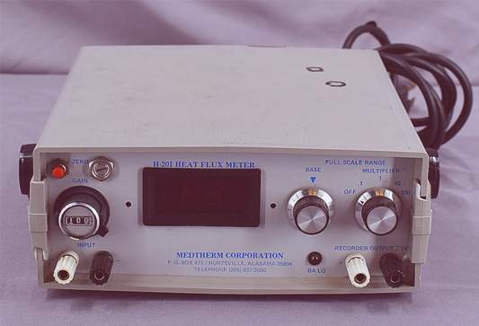 MEDTHERM H-201 UNIVERSAL HEAT FLUX METER LINEAR TRANSDUCER 90DAYWARRANT FREESHIP